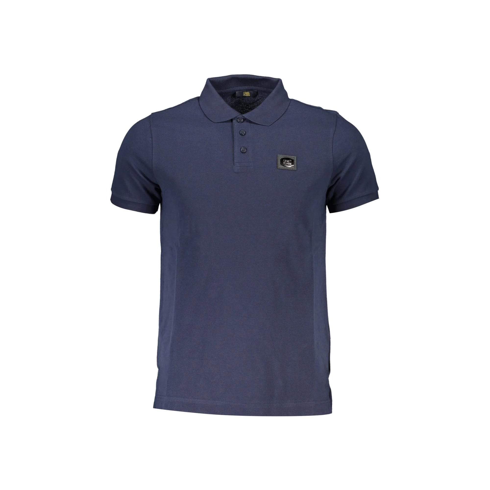 Cavalli Class Polo Maniche Corte Uomo Blu Stampa Logo - foto prodotto
